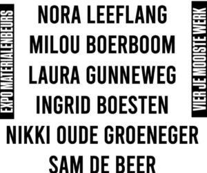 Deelnemers ‘vier je mooiste werk’